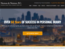 Tablet Screenshot of nnlawkc.com